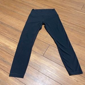 Lululemon 25" Align black leggings size 6